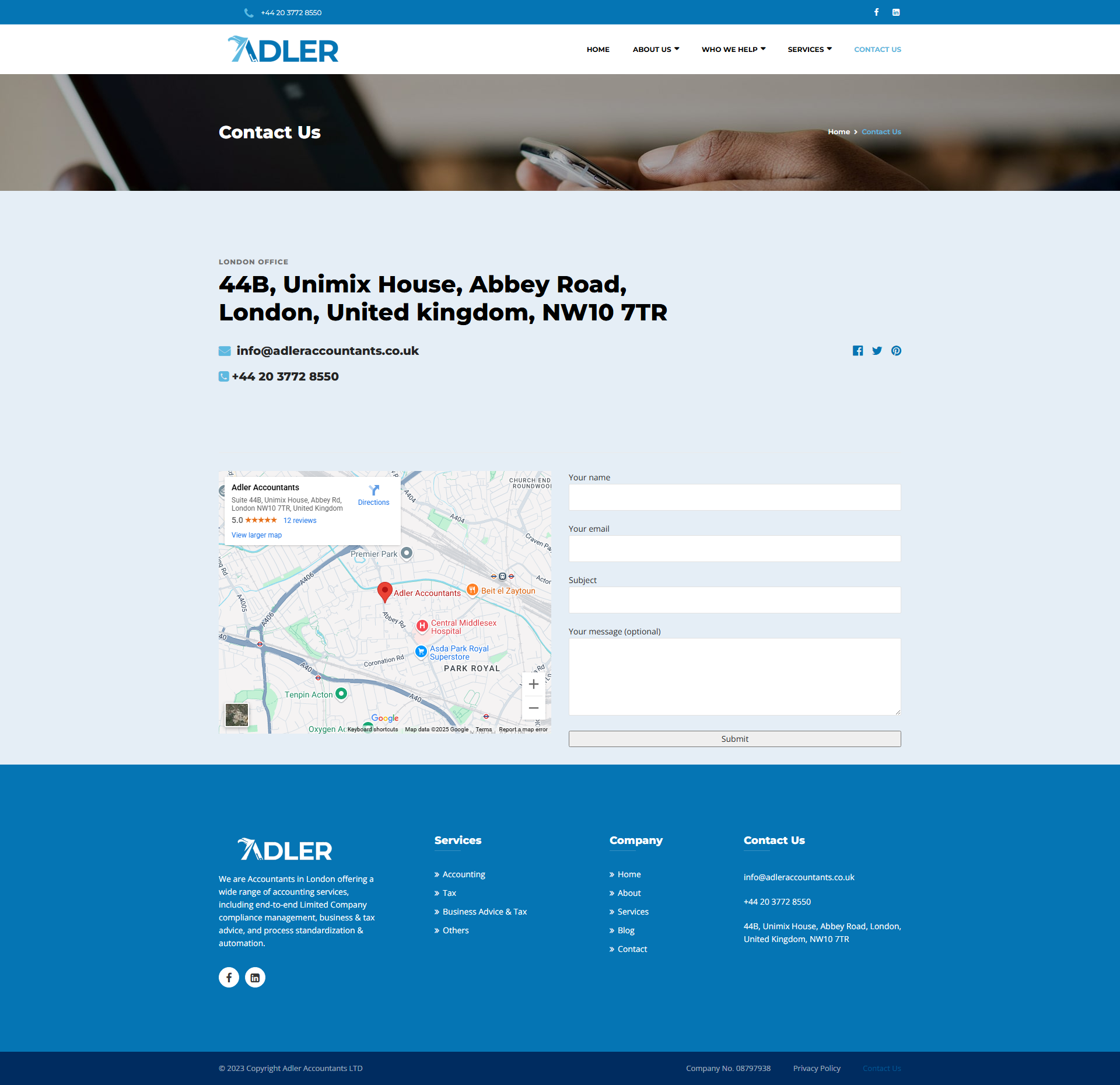 Adler Accountants screenshot 5