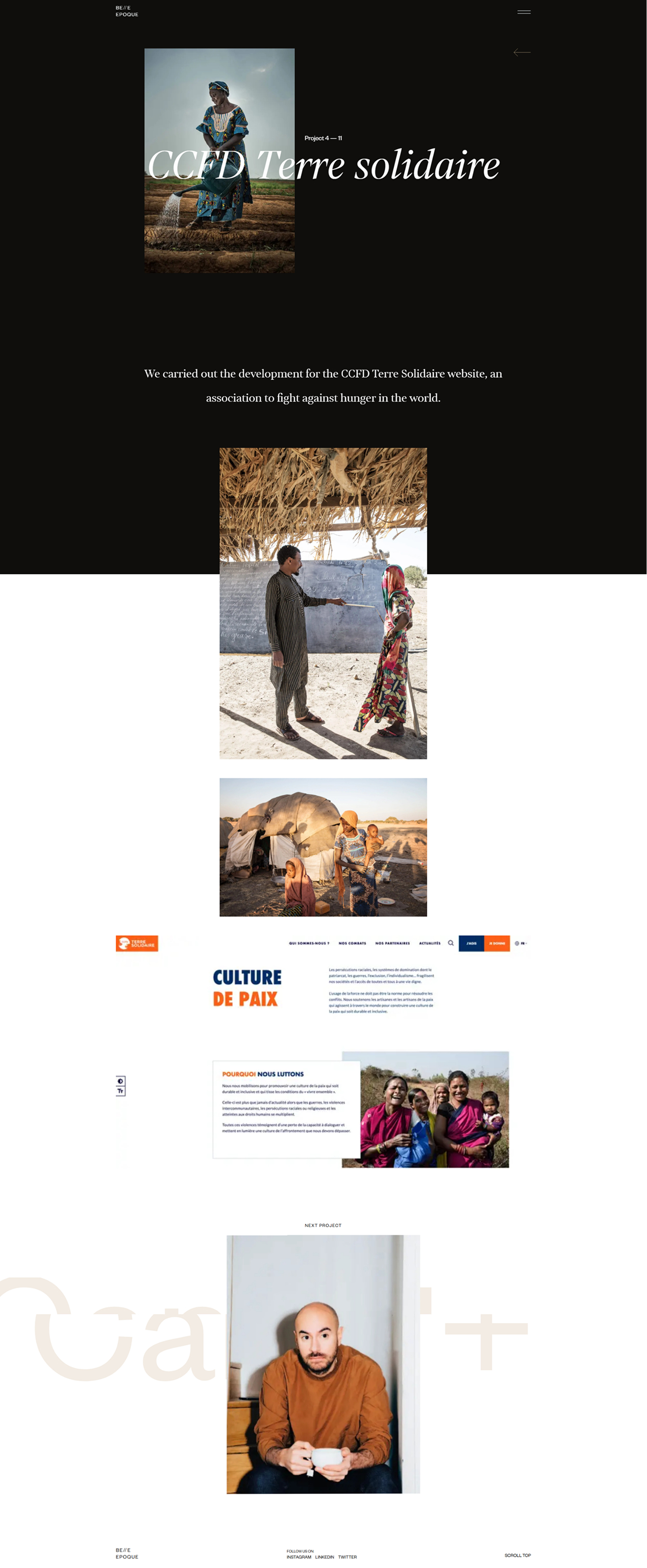 BE // E EPOQUE Creative Agency screenshot 4