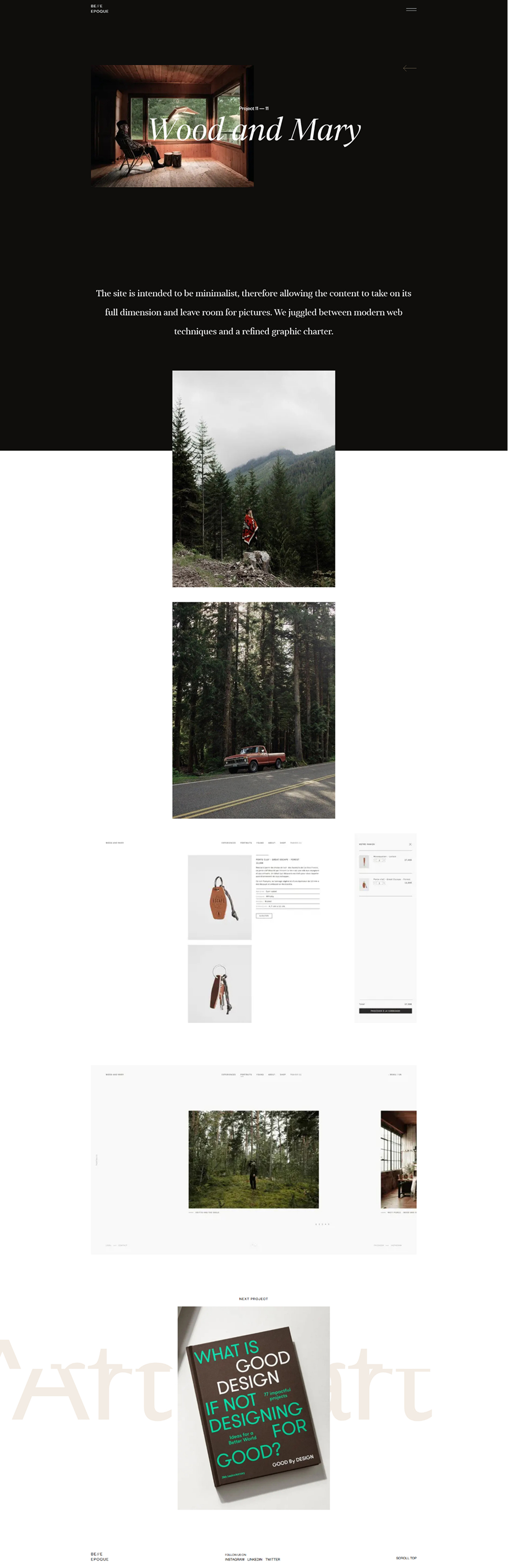 BE // E EPOQUE Creative Agency screenshot 5