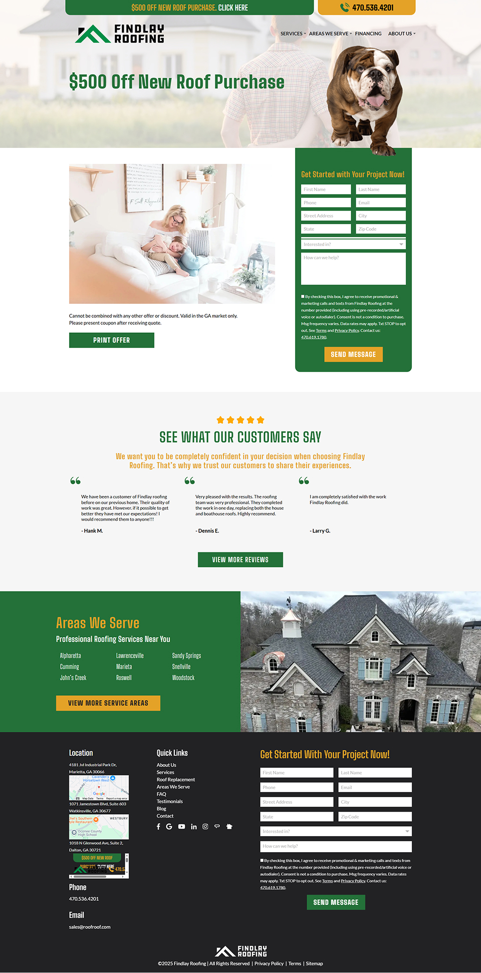 Findlay Roofing screenshot 5