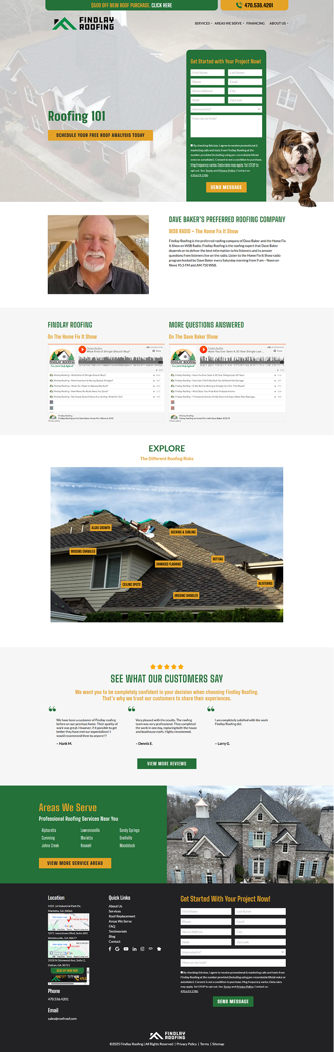 Findlay Roofing screenshot 4