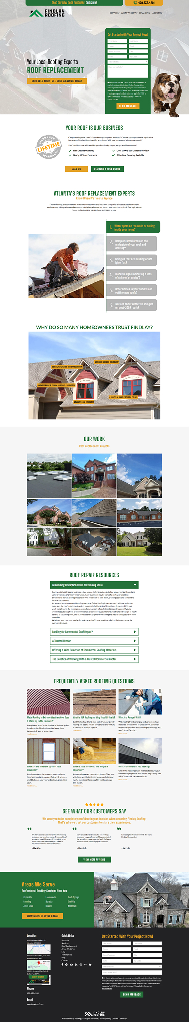 Findlay Roofing screenshot 6