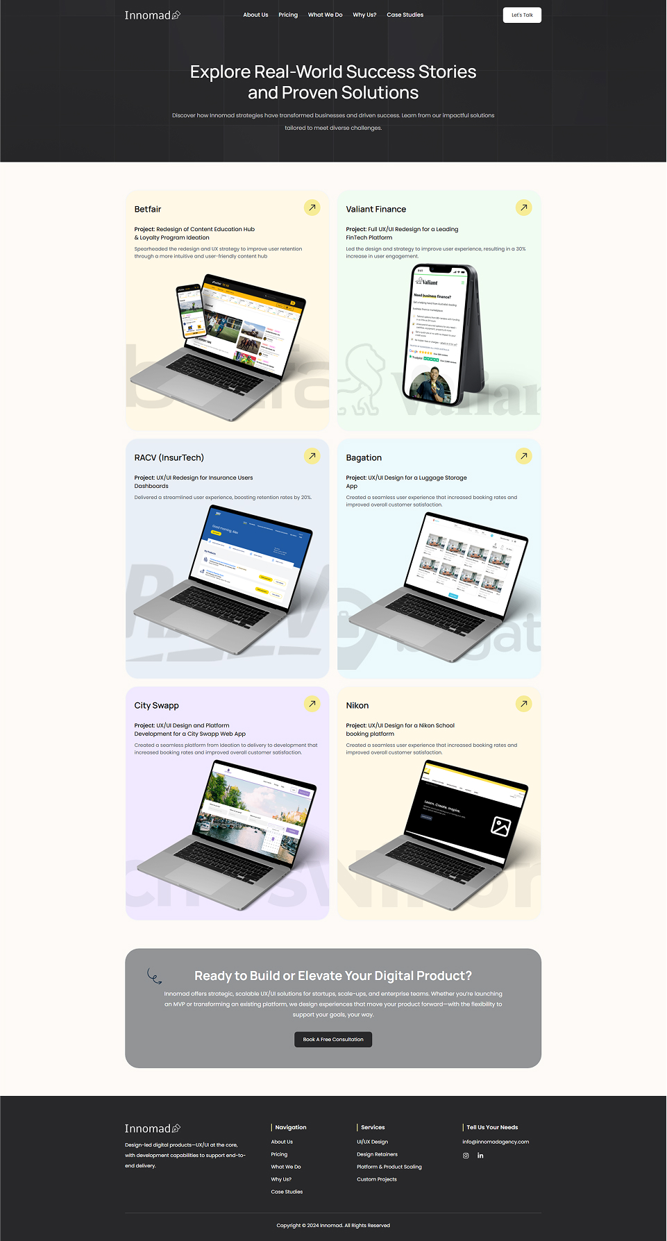 Innomad UX/UI Design Agency screenshot 6