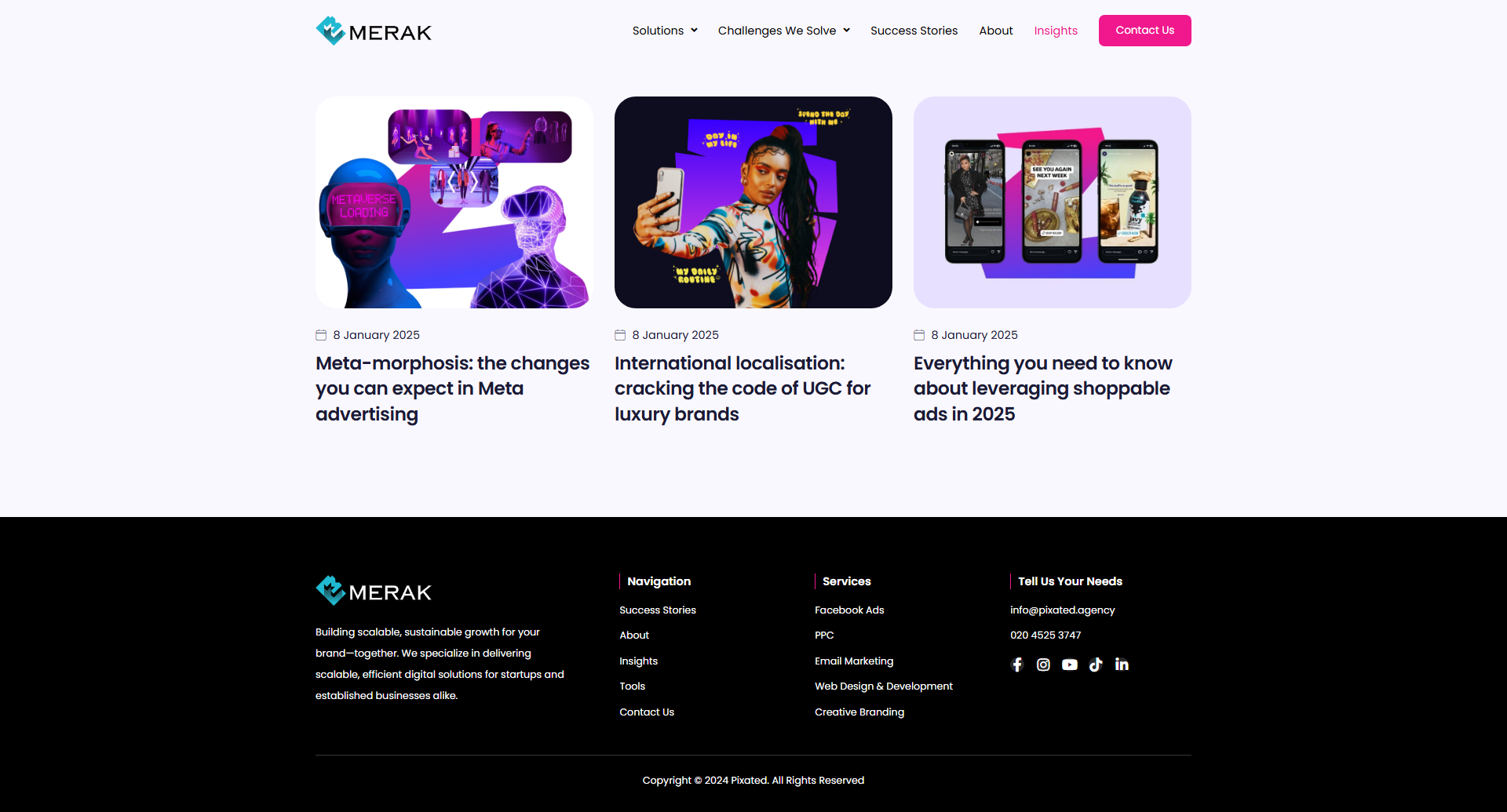 Merak Digital Agency screenshot 4