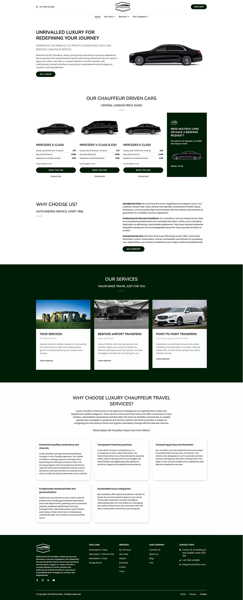 MzChauffeur screenshot 1