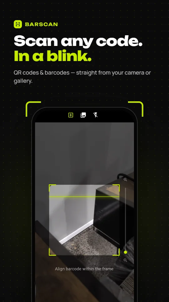 BarScan – Live scanner