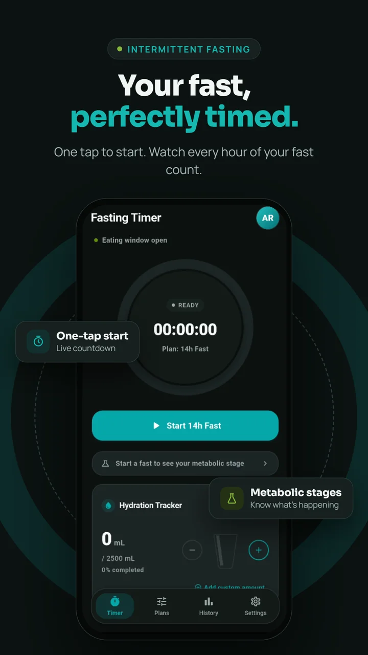 FastTrack intermittent fasting app built by Kodevengers