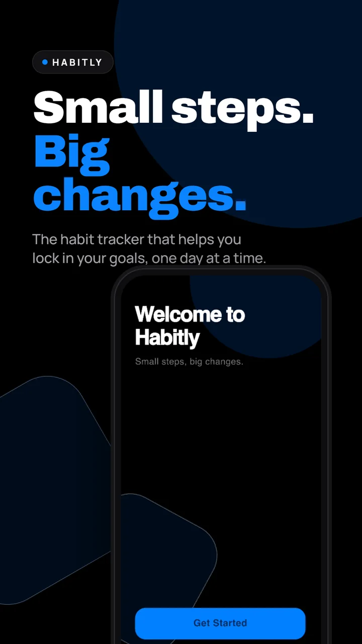 Habitly mobile app
