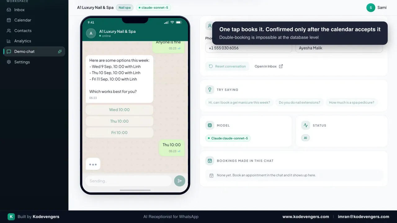 AI Receptionist
